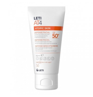 LETI AT4 DEFENSA FACIAL PIEL ATÓPICA SPF 50+ 50ML