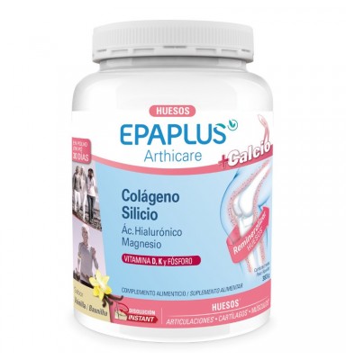 EPAPLUS ARTHICARE HUESOS COLÁGENO + CALCIO POLVO SABOR VAINILLA 383GR