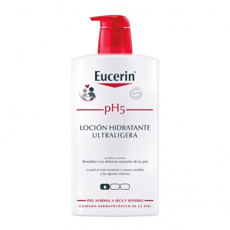  EUCERIN PH5 LOCIÓN HIDRATANTE ULTRALIGERA PIEL SENSIBLE 1000ML 