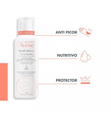 AVENE XERACALM A.D BÁLSAMO RELIPIDIZANTE 400ML