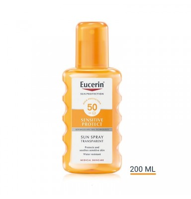 EUCERIN SUN SPRAY TRANSPARENTE SPF 50 (200ML)