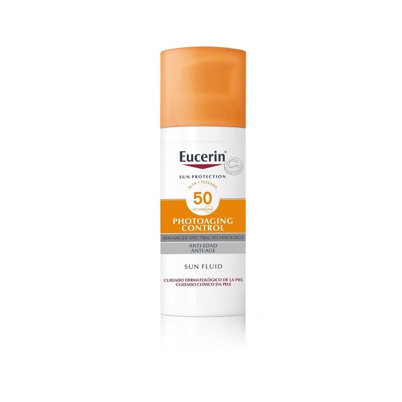 EUCERIN SUN FLUIDO ANTI-EDAD SPF50 (50ML)