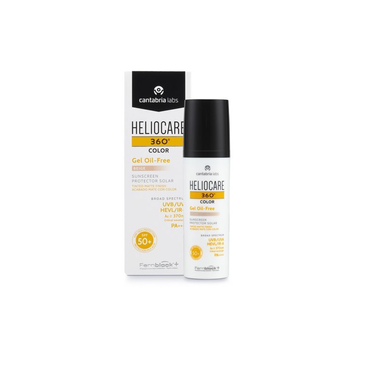 HELIOCARE 360º GEL OIL-FREE SPF 50+ COLOR BEIGE 50ML