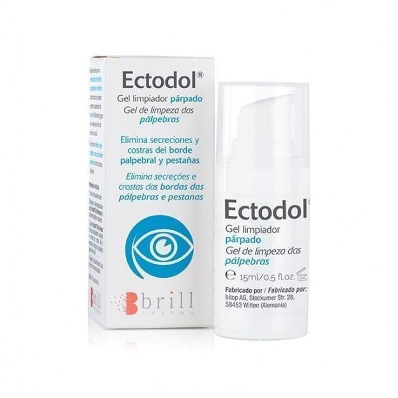 ECTODOL GEL LIMPIADOR DE PÁRPADOS 15ML