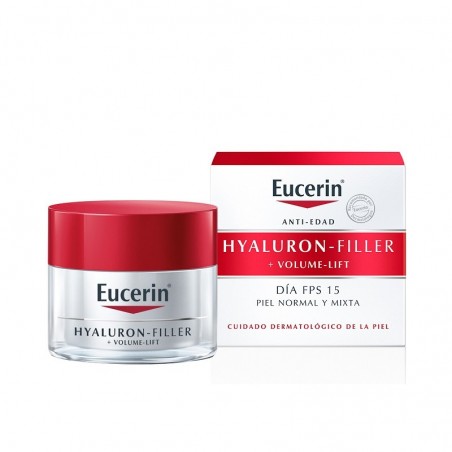  EUCERIN HYALURON-FILLER VOLUME LIFT CREMA DÍA SPF15 PIEL NORMAL Y MIXTA 50ML 