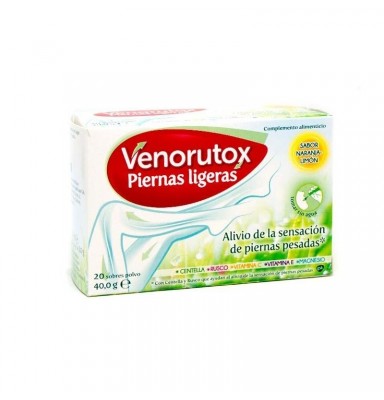 VENORUTOX PIERNAS LIGERAS 20 SOBRES