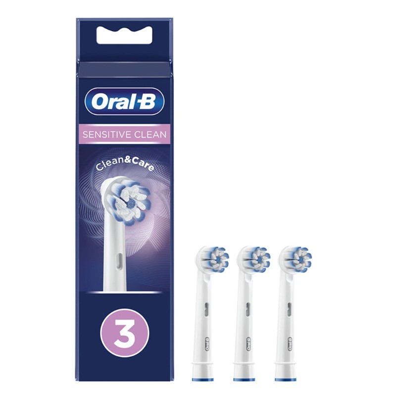 ORAL-B SENSITIVE CLEAN 3 CABEZALES DE RECAMBIO