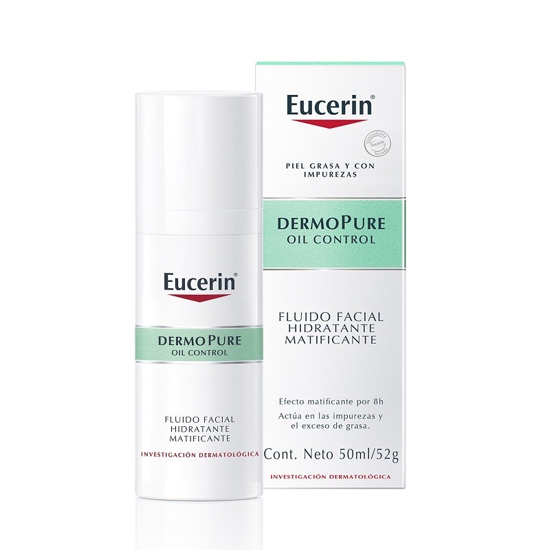 EUCERIN DERMOPURE OIL CONTROL FLUIDO FACIAL MATIFICANTE 50ML