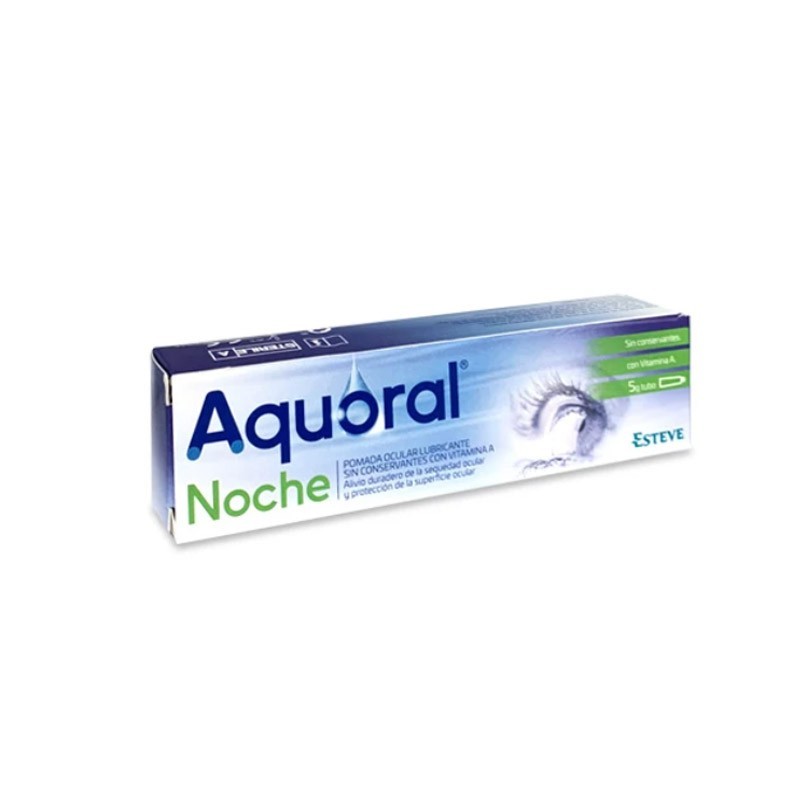 AQUORAL NOCHE  POMADA OCULAR LUBRICANTE 5G