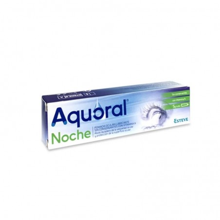  AQUORAL NOCHE  POMADA OCULAR LUBRICANTE 5G 