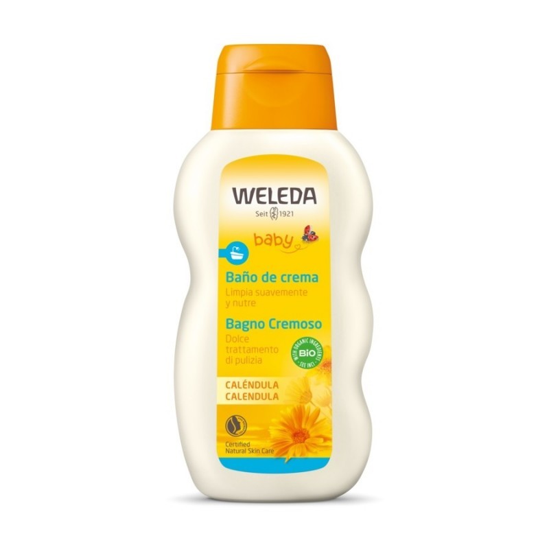 WELEDA CREMA DE BAÑO DE CALÉNDULA BEBÉ 200ML