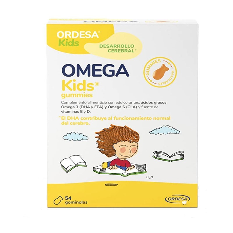 ORDESA OMEGA KIDS GUMMIES 54 GOMINOLAS