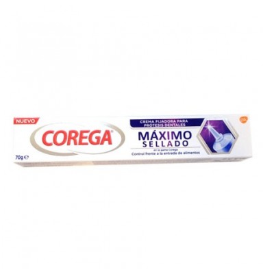 COREGA MÁXIMO SELLADO PRÓTESIS DENTALES 70G