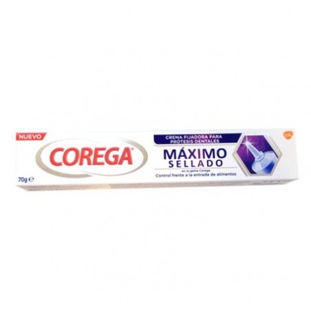  COREGA MÁXIMO SELLADO PRÓTESIS DENTALES 70G 