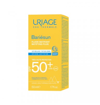 URIAGE BARIÉSUN FLUIDO MAT SPF50+ PIEL ACNÉICA 50 ML