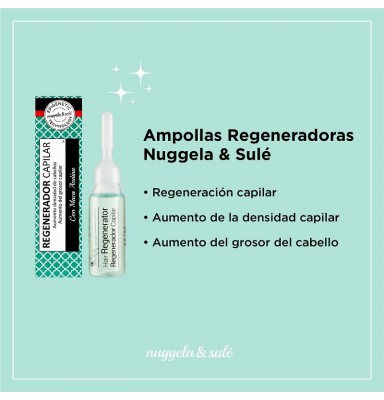 NUGGELA & SULÉ AMPOLLAS REGENERADORAS CAPILARES 10 AMPOLLAS