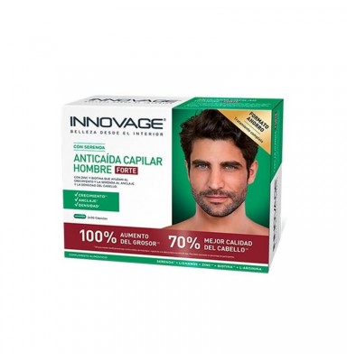 INNOVAGE ANTICAÍDA CAPILAR HOMBRE FORTE DUPLO 2X30 CÁPSULAS