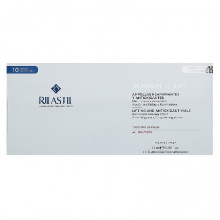  RILASTIL SUMMUM RX LIFT REAFIRMANTE Y ANTIOXIDANTE 10 AMPOLLAS 