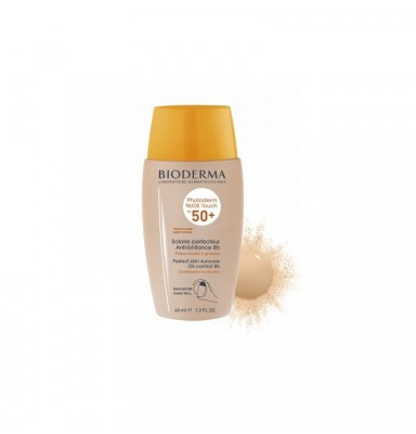 BIODERMA PHOTODERM NUDE TOUCH SPF 50+ COLOR CLARO 40ML