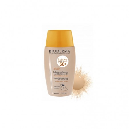  BIODERMA PHOTODERM NUDE TOUCH SPF 50+ COLOR CLARO 40ML 