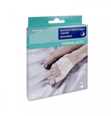 FARMALASTIC PROTECTOR HALLUX VALGUS JUANETE DESCANSO TALLA GRANDE