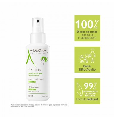 A-DERMA CYTELIUM SPRAY SECANTE 100ML