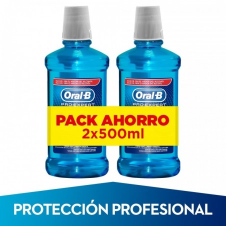  ORAL-B PRO-EXPERT ENJUAGUE BUCAL 2X500ML 