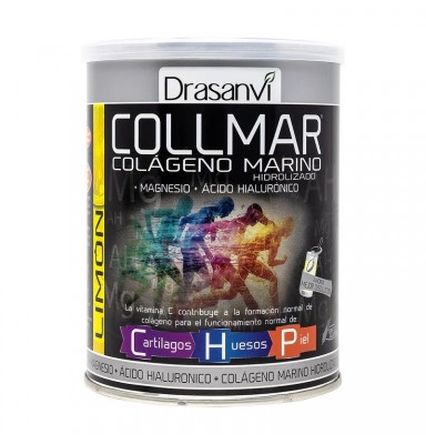 COLLMAR COLÁGENO MARINO + MAGNESIO + AC. HIALURÓNICO SABOR LIMÓN 300G