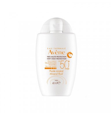 AVENE SOLAR FLUIDO MINERAL SPF 50+ 40ML