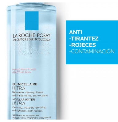 LA ROCHE POSAY AGUA MICELAR ULTRA PIEL REACTIVA 400ML