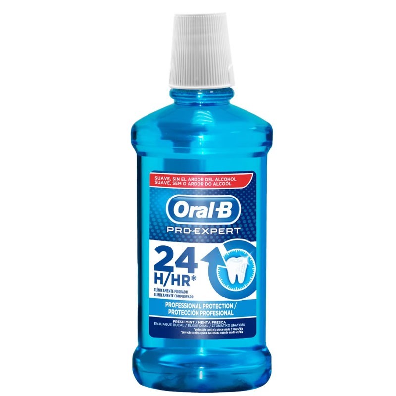 ORAL-B PRO-EXPERT ENJUAGUE BUCAL 500ML