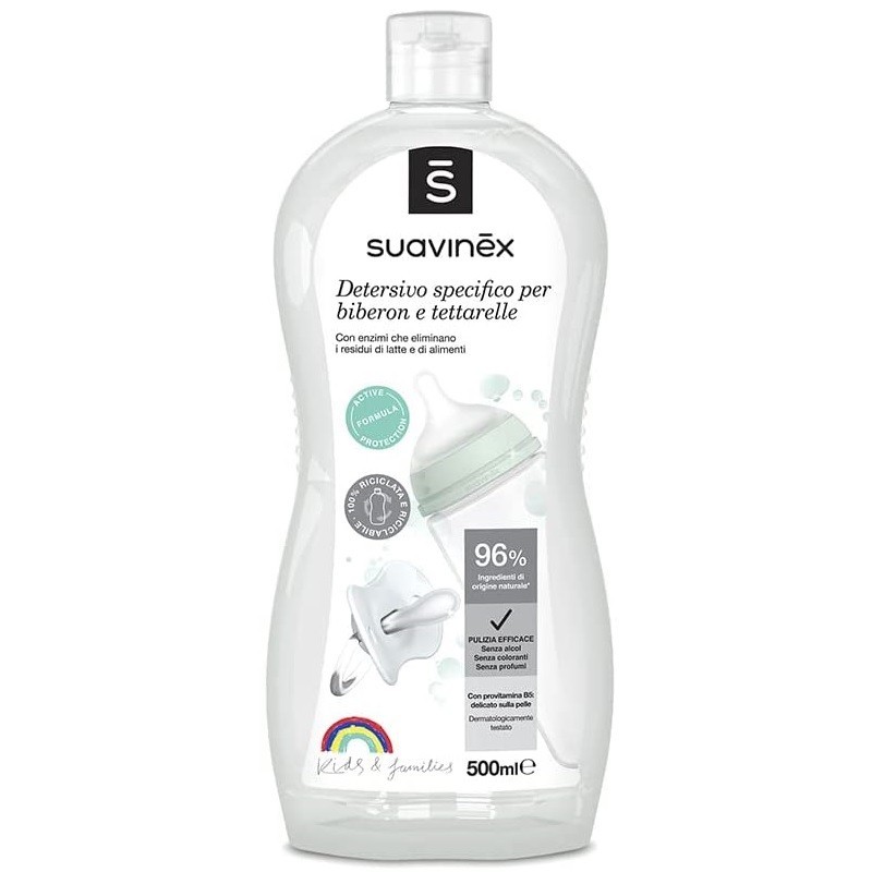 SUAVINEX DETERGENTE PARA BIBERONES Y TETINAS 500ML