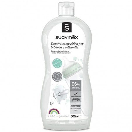  SUAVINEX DETERGENTE PARA BIBERONES Y TETINAS 500ML 