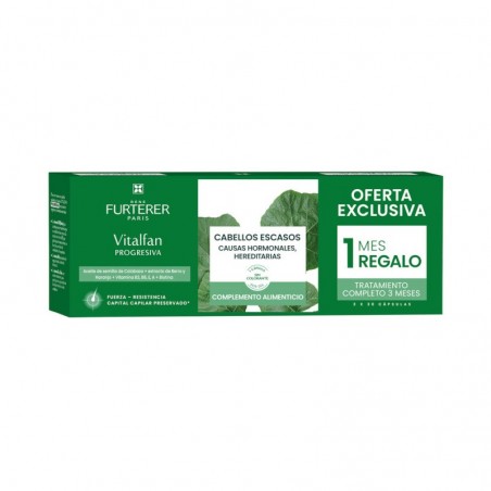  RENE FURTERER VITALFAN ANTICAÍDA PROGRESIVA 60 CÁPSULAS + 30 GRATIS 