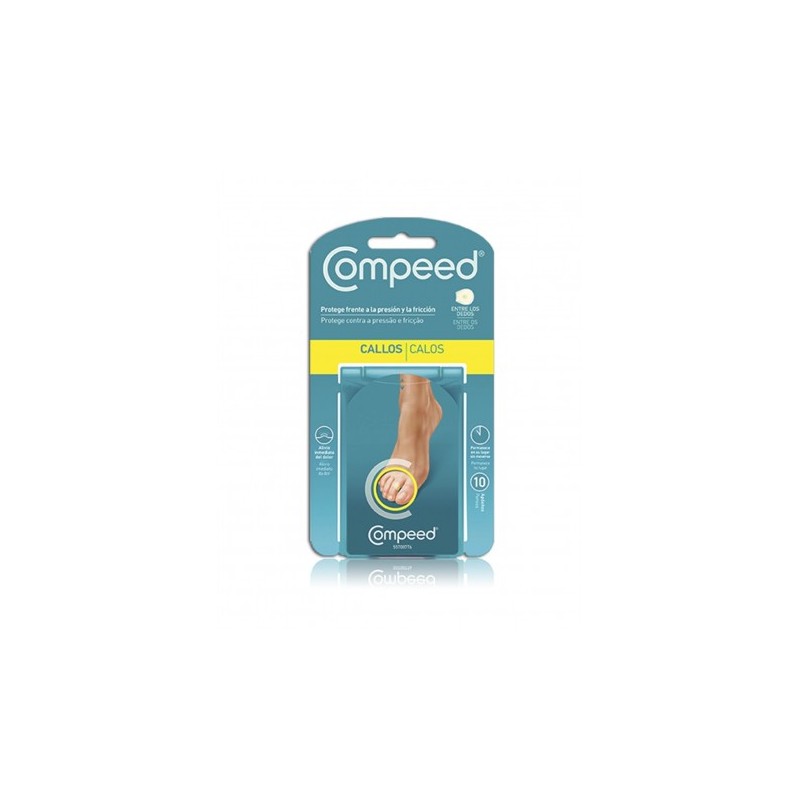 COMPEED CALLUS PROTECTION ENTRE LOS DEDOS 10 APÓSITOS