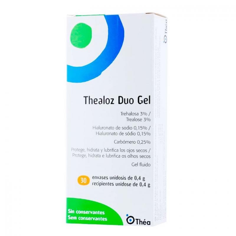 THEALOZ DUO GEL 30X0,4G UNIDOSIS