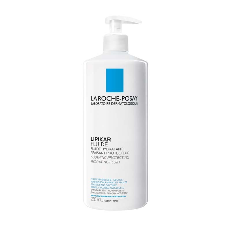 LIPIKAR FLUIDO HIDRATANTE 750ML - LA ROCHE POSAY