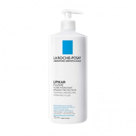  LIPIKAR FLUIDO HIDRATANTE 750ML - LA ROCHE POSAY 