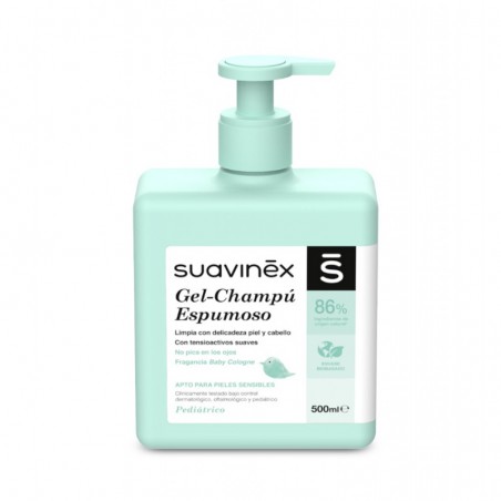  SUAVINEX GEL CHAMPÚ ESPUMOSO 500ML 