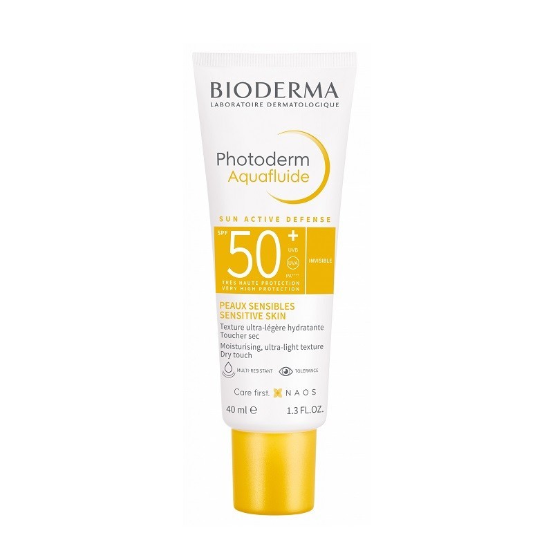 BIODERMA PHOTODERM MAX AQUAFLUIDO TOQUE SECO INCOLORO SPF50+ (40ML)