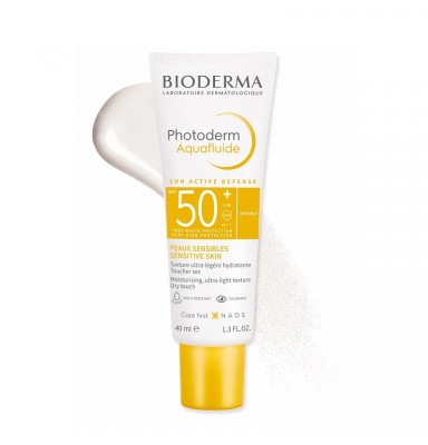 BIODERMA PHOTODERM MAX AQUAFLUIDO TOQUE SECO INCOLORO SPF50+ (40ML)