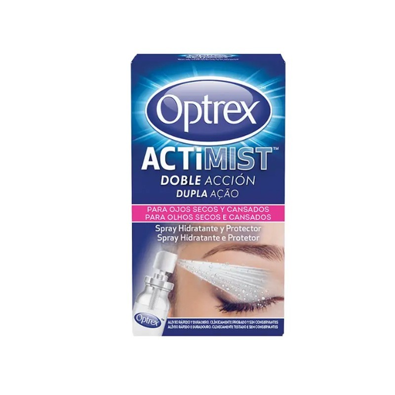 OPTREX ACTIMIST SPRAY OCULAR 2 EN 1 OJOS SECOS Y CANSADOS 10ML