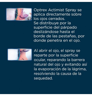 OPTREX ACTIMIST SPRAY OCULAR 2 EN 1 OJOS SECOS Y CANSADOS 10ML