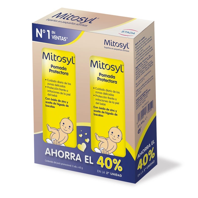 MITOSYL POMADA PROTECTORA DUPLO 2X65GR