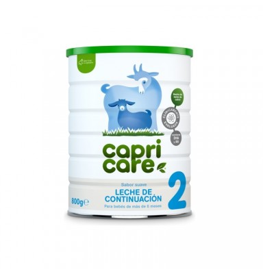 CAPRICARE 2 LECHE DE CONTINUACIÓN A BASE DE LECHE DE CABRA 800GR NUEVA FÓRMULA