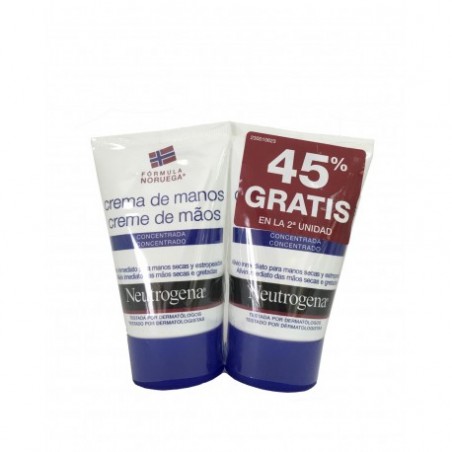  NEUTROGENA CREMA MANOS CONCENTRADA 2X50ML 