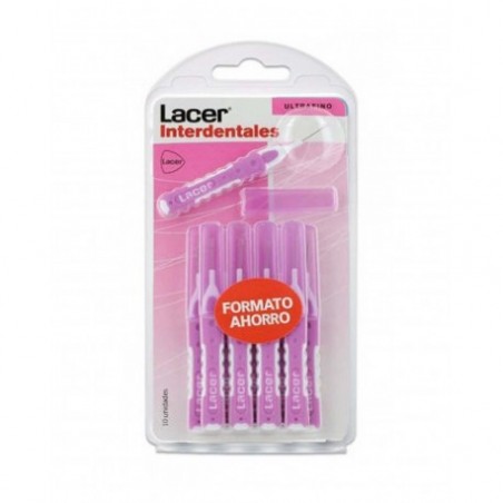  LACER INTERDENTAL ULTRAFINO 10 UNIDADES 