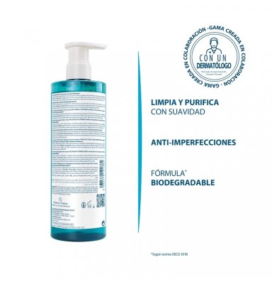 DUCRAY KERACNYL GEL LIMPIADOR 400ML