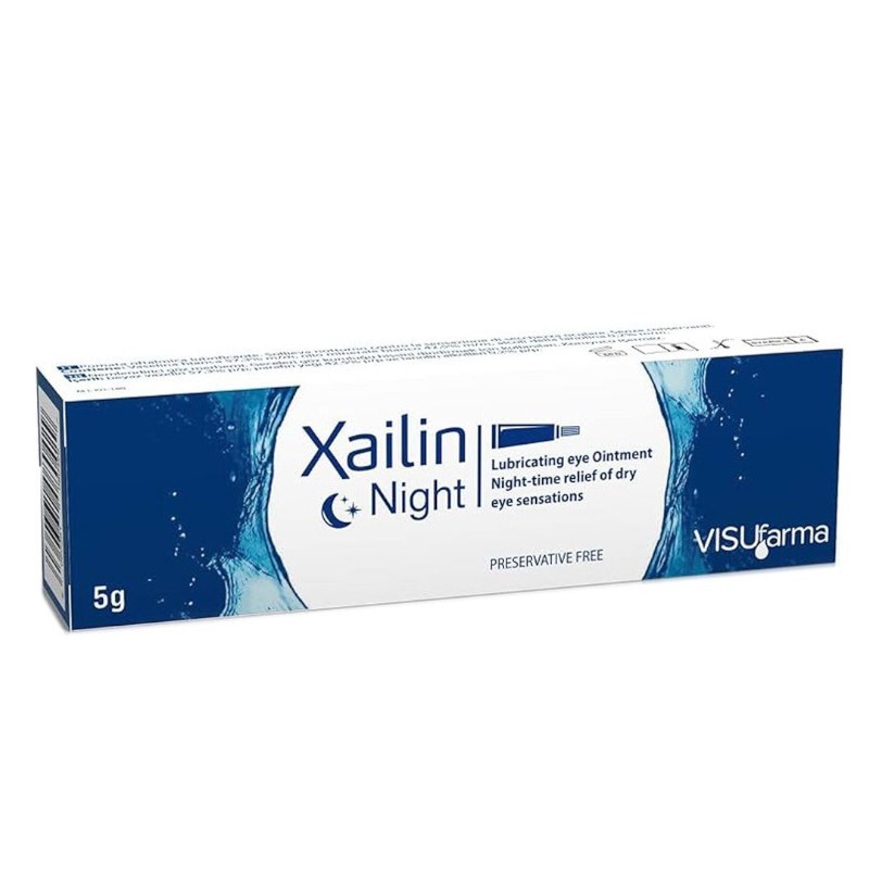 XAILIN NIGHT MULTIDOSIS UNGÜENTO OFTÁLMICO LUBRICANTE 5G