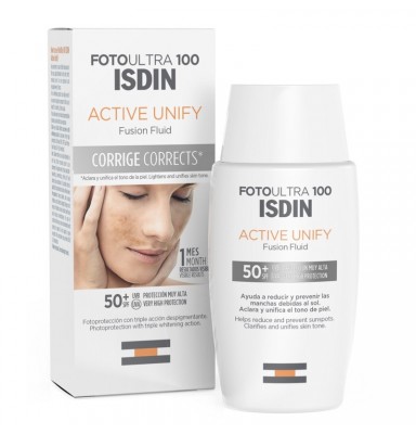 ISDIN FOTOULTRA 100 ACTIVE UNIFY DESPIGMENTANTE (SPF 50+) 50ML